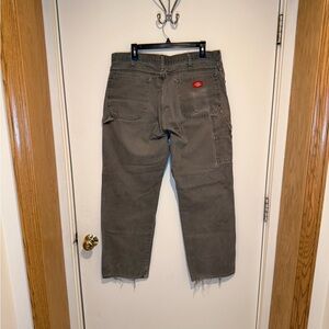 Vintage Dickies Canvas Carpenter Pants Y2K Faded Distressed Mens Size 36
